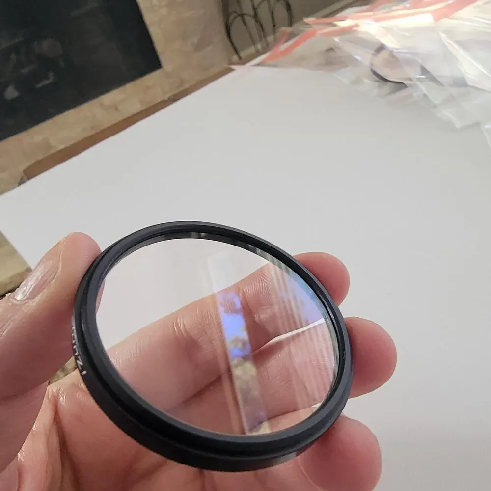 Izumar Coated 1A 49mm Skylight Lens Filter Black Camera Photo Protection